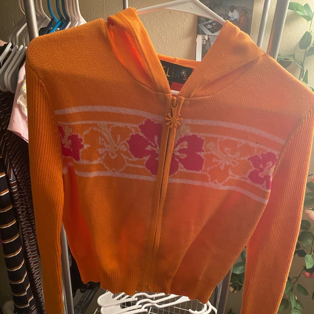 Delia’s Dollskill hibiscus jacket